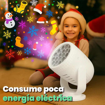 PROYECTOR NAVIDEÑO 🎅 ¡Un espectáculo mágico de Navidad en tu casa! 🎄✨