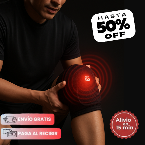 Rodillera TermoKnee Relief™ ♨ Calor terapéutico para una rodilla sin dolor