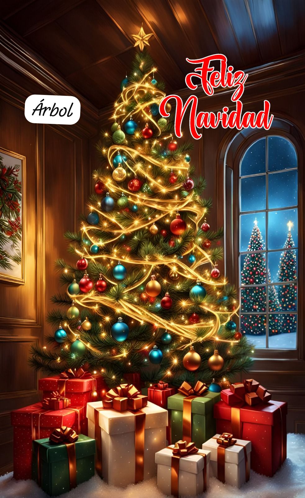 PuertaMágica™ FUNDA NAVIDEÑA PREMIUM PARA PUERTA - Diseño Exclusivo 🎅🎄