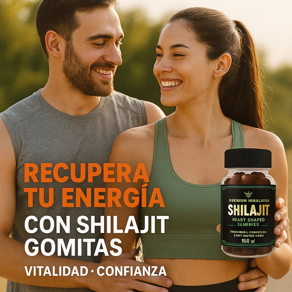 GOMITAS SHILAJIT Premium 🤎 Recarga tu energía y vitalidad 💪