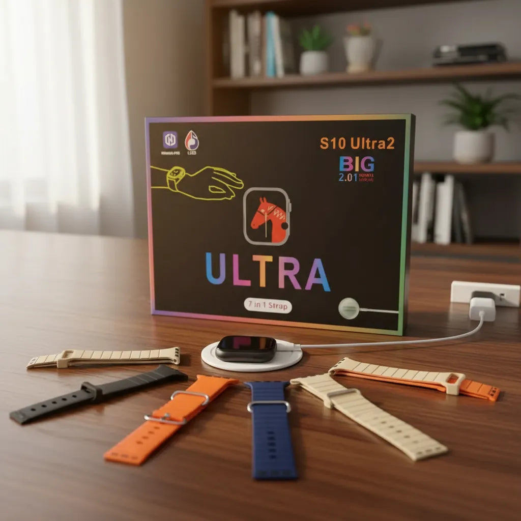 ⌚ Smartwatch S10 Ultra 2, con 7 pulsos
