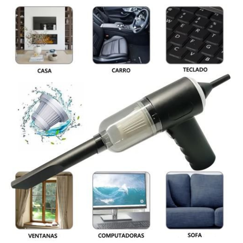 Mini Aspiradora Portátil 3 en 1 - !Tu limpieza siempre a mano!