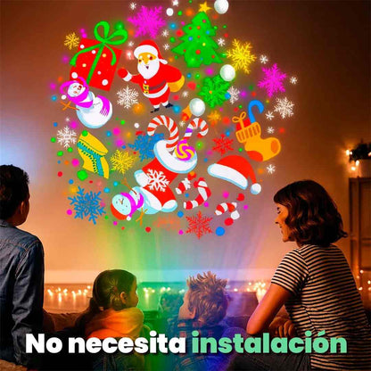 PROYECTOR NAVIDEÑO 🎅 ¡Un espectáculo mágico de Navidad en tu casa! 🎄✨