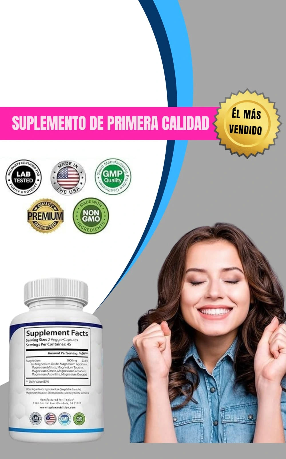 Toplux® Magnesium Complex 🌿